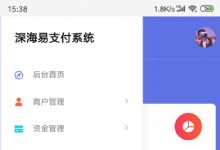 深海易支付 第三方第四方深海易支付V8.0系统平台源码[全解密]